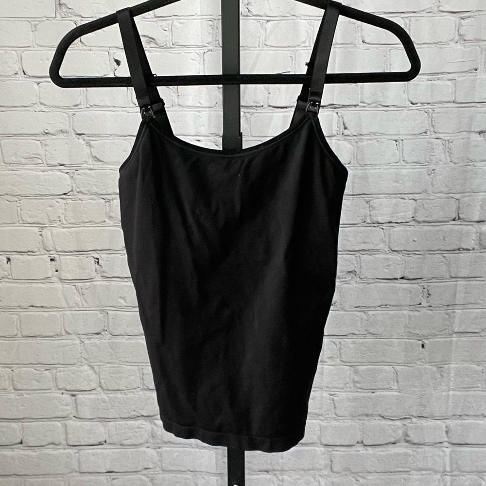 Maidenform Black Nursing Tank Size Medium